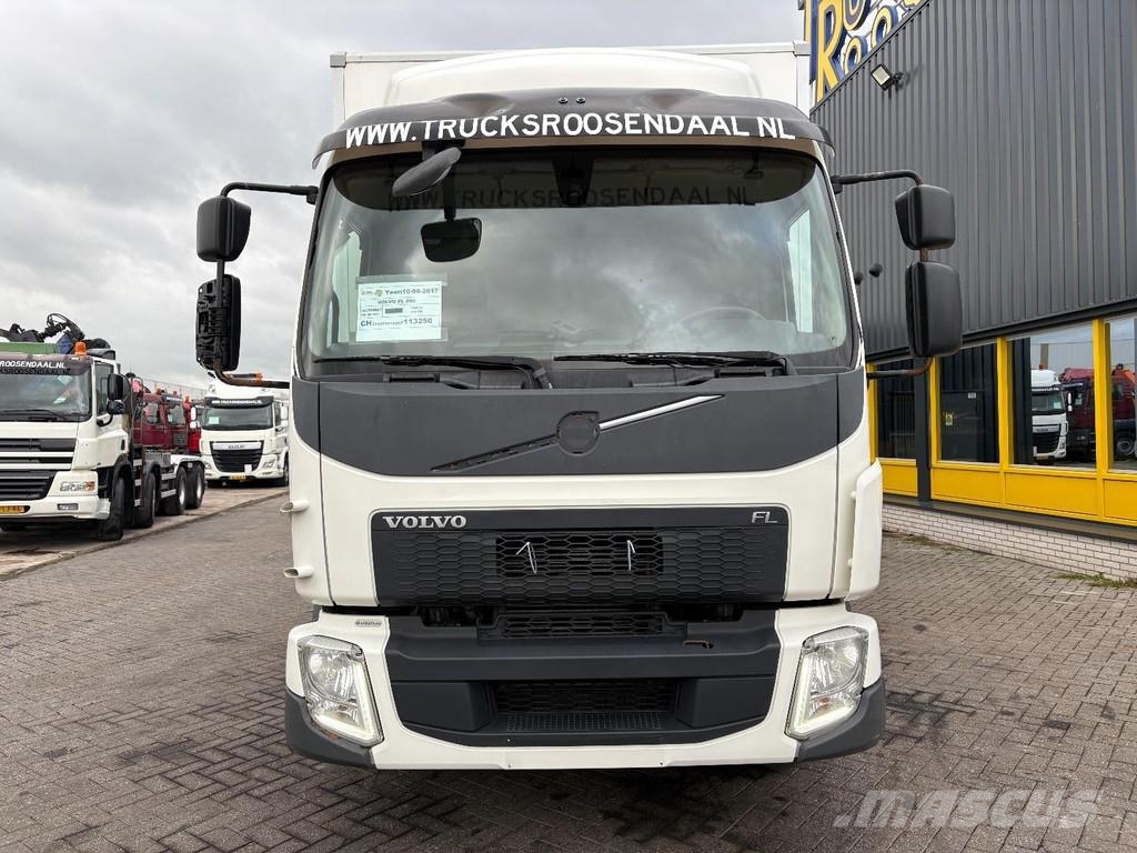 Volvo FL 250 + 12t + 6cyl + BOX 7.28 + EURO 6 4x in stoc Sanduk kamioni