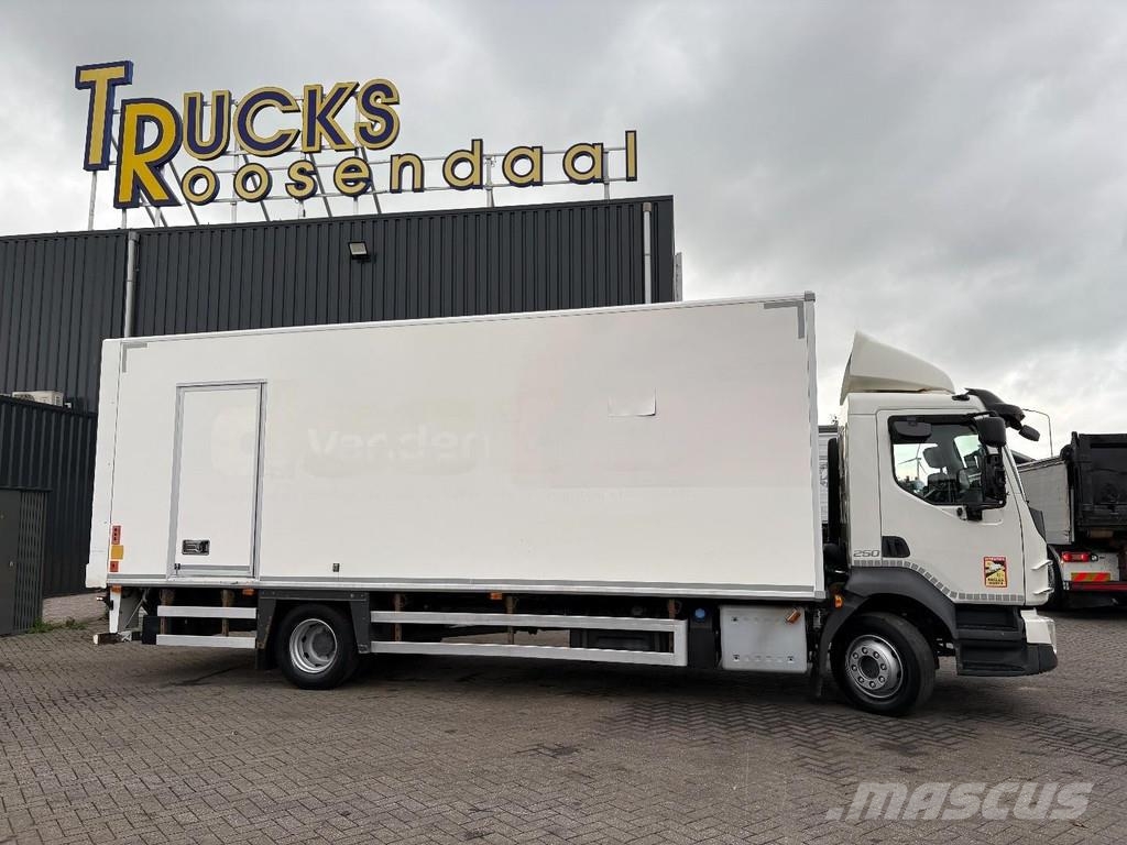 Volvo FL 250 + 12t + 6cyl + BOX 7.28 + EURO 6 4x in stoc Sanduk kamioni
