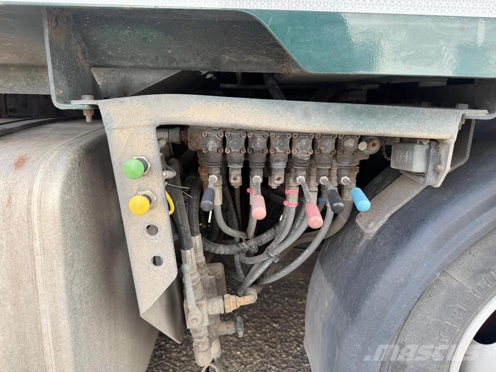 Scania P410 RHD 6X2 EURO 6 + HUNWICK 3 AXLE HANGER Járműszállítók