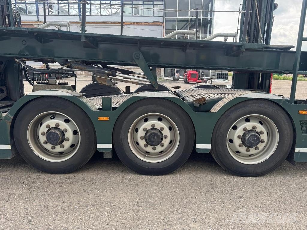 Scania P410 RHD 6X2 EURO 6 + HUNWICK 3 AXLE HANGER Járműszállítók