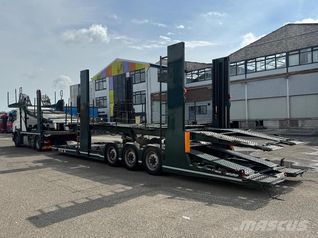 Scania P410 RHD 6X2 EURO 6 + HUNWICK 3 AXLE HANGER Járműszállítók