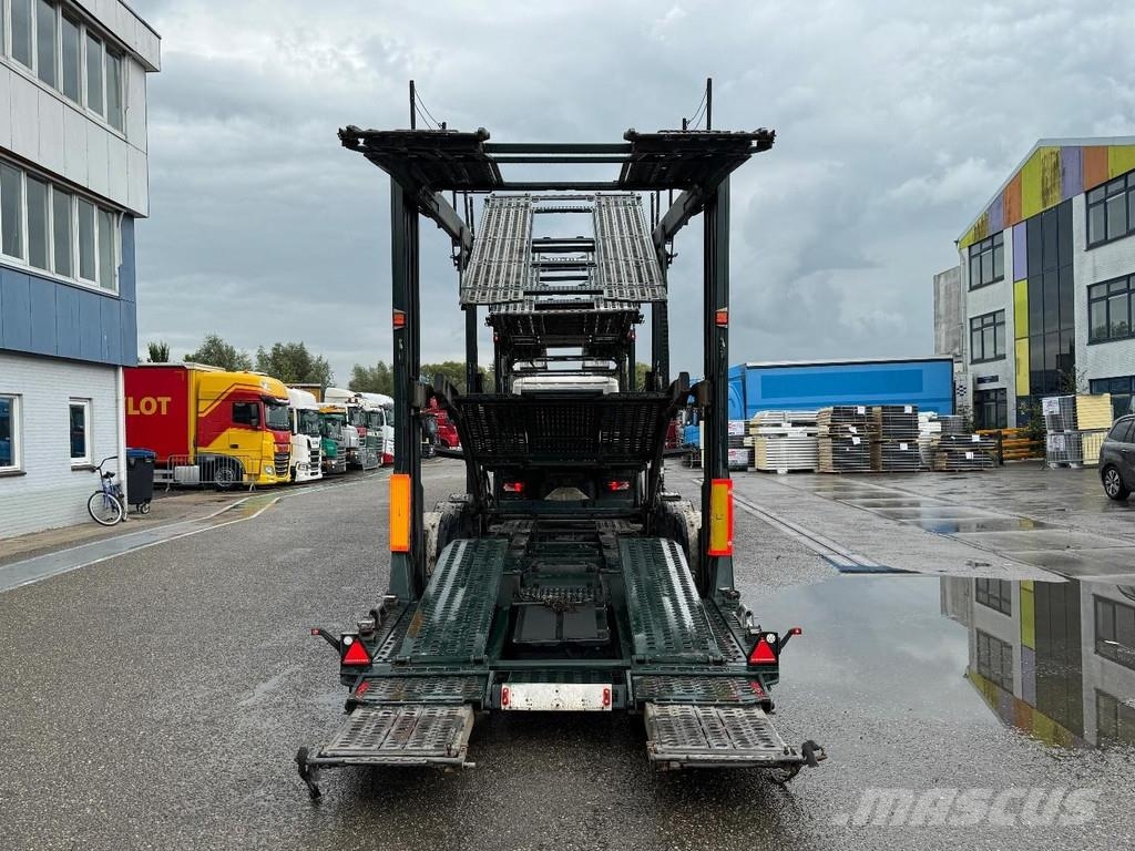 Scania P410 RHD 6X2 EURO 6 + HUNWICK 3 AXLE HANGER Járműszállítók