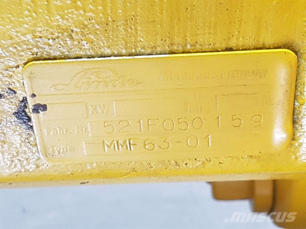 Furukawa W725LS-Linde MMF63-01-Swing motor/Schwenkmotor Гидравлическая система