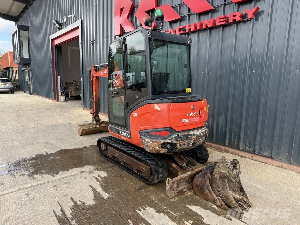 Kubota KX027-4 2.7t Mini Excavator Εκσκαφάκι (διαβολάκι) < 7t