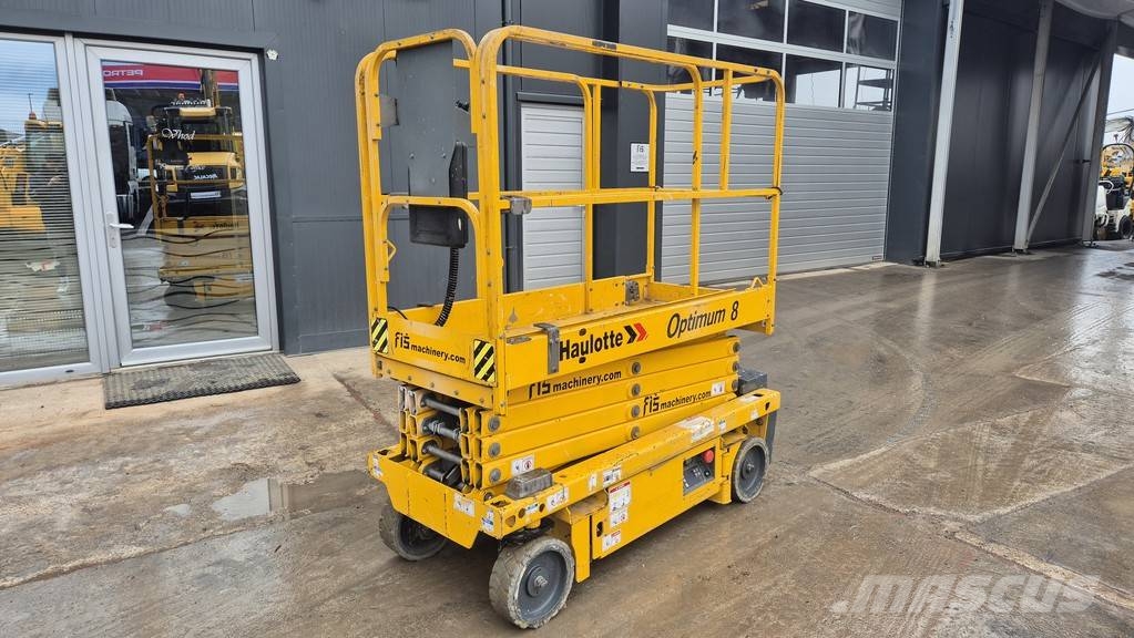 Haulotte OPTIMUM 8 - NEW BATTERIES - 2019 YEAR - 325 HOURS Schaarhoogwerkers