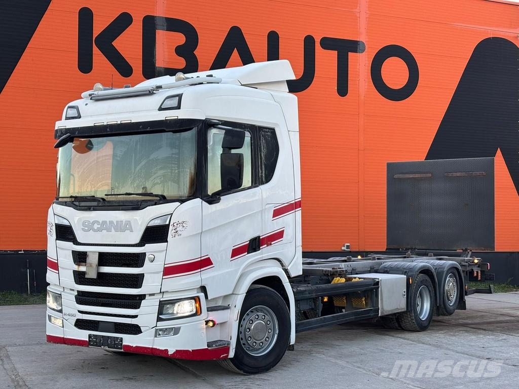 Scania R 450 6x2*4 RETARDER Φορτηγά για εμπορευματοκιβώτια