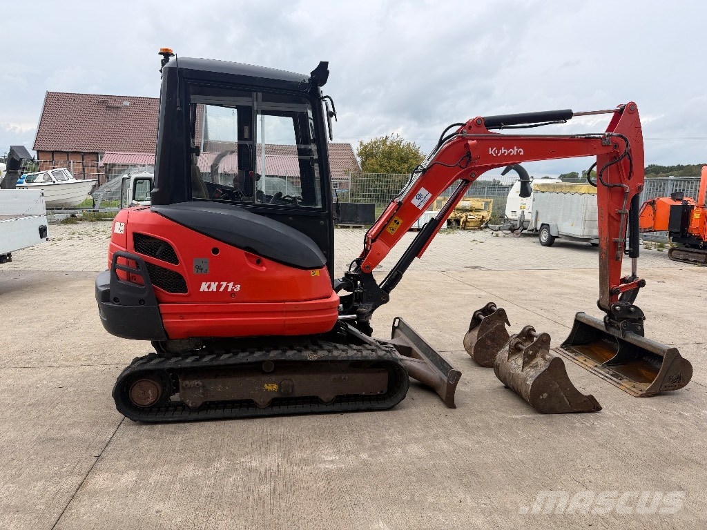 Kubota KX 71-3 Minibagger < 7t