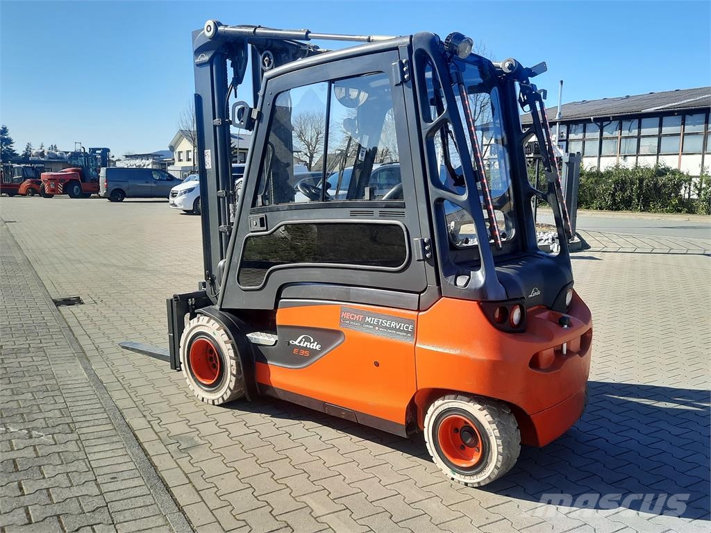 Linde E35L 电动叉车