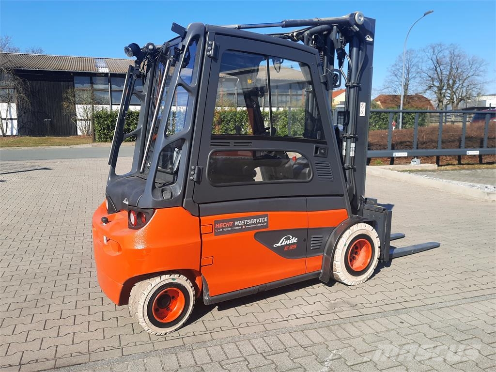 Linde E35L 电动叉车