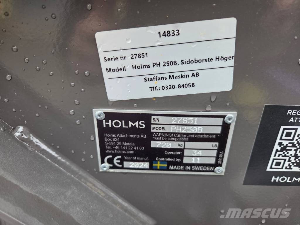 Holms PH250B Други пътни машини и машини за сняг
