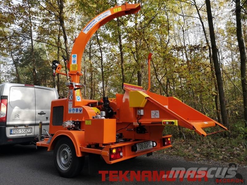 Teknamotor SKORPION 280 SDBG Holzhäcksler Häcksler Rębak Wood Trituradoras de madera