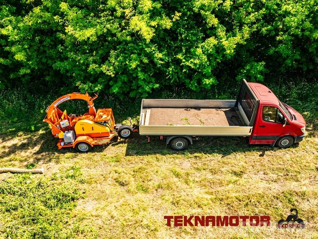 Teknamotor SKORPION 280 SDBG Holzhäcksler Häcksler Rębak Wood Trituradoras de madera