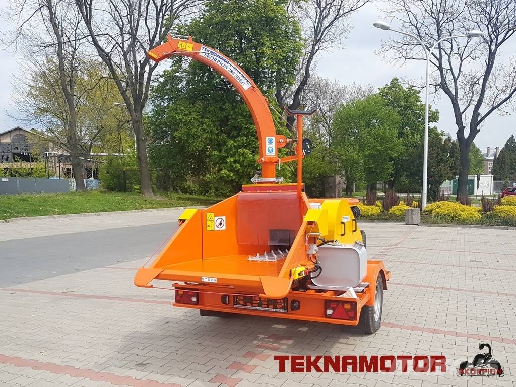 Teknamotor SKORPION 280 SDBG Holzhäcksler Häcksler Rębak Wood Trituradoras de madera