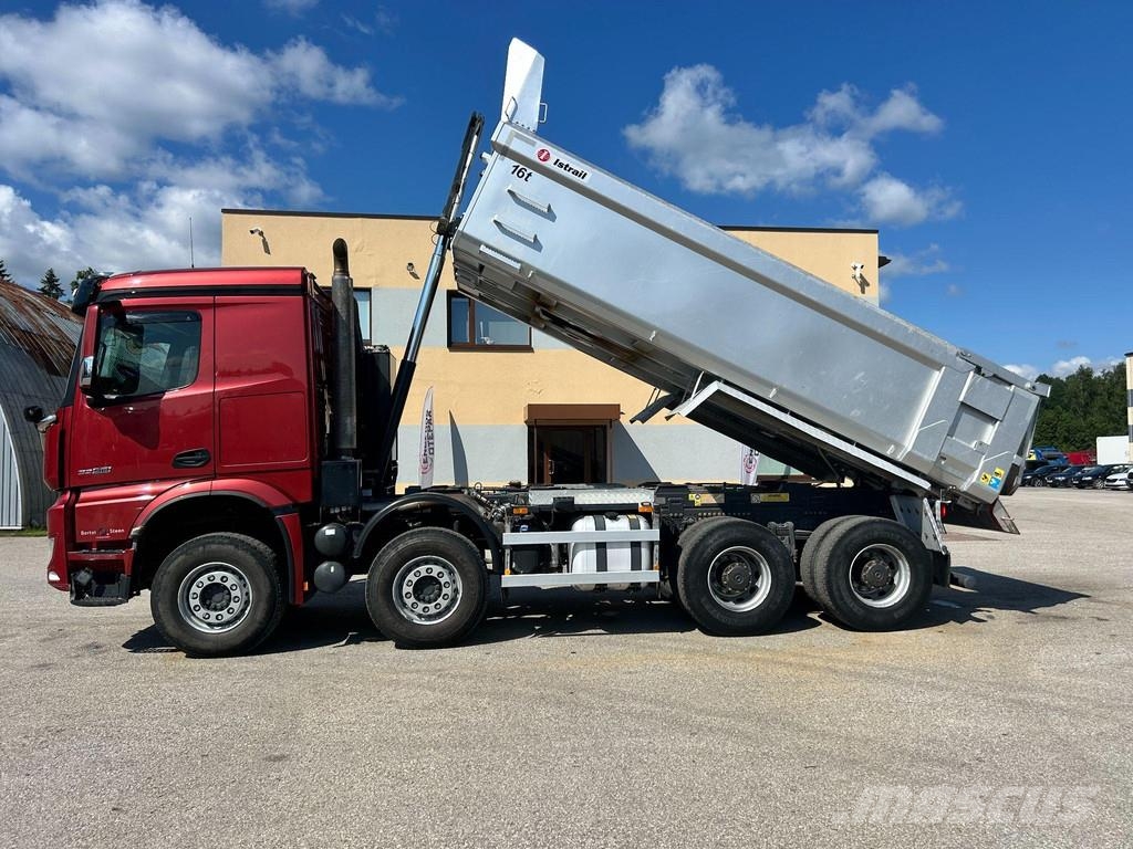 Mercedes-Benz AROCS 3258 8X4 EURO6 + RETARDER + FULL STEEL Kiper kamioni