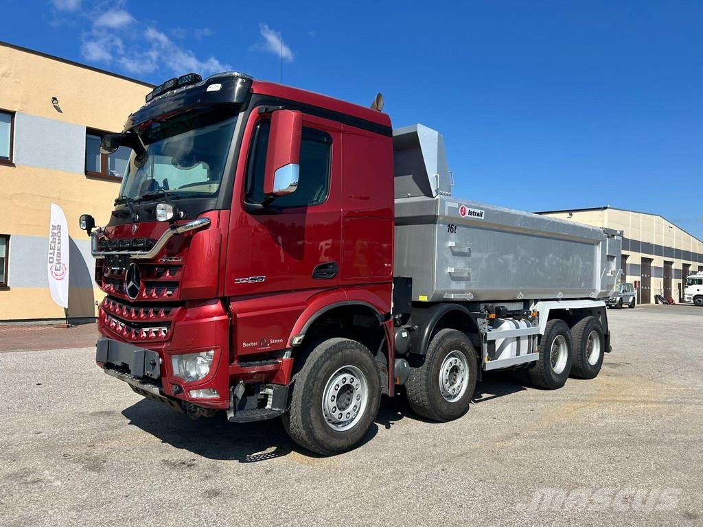 Mercedes-Benz AROCS 3258 8X4 EURO6 + RETARDER + FULL STEEL Kiper kamioni