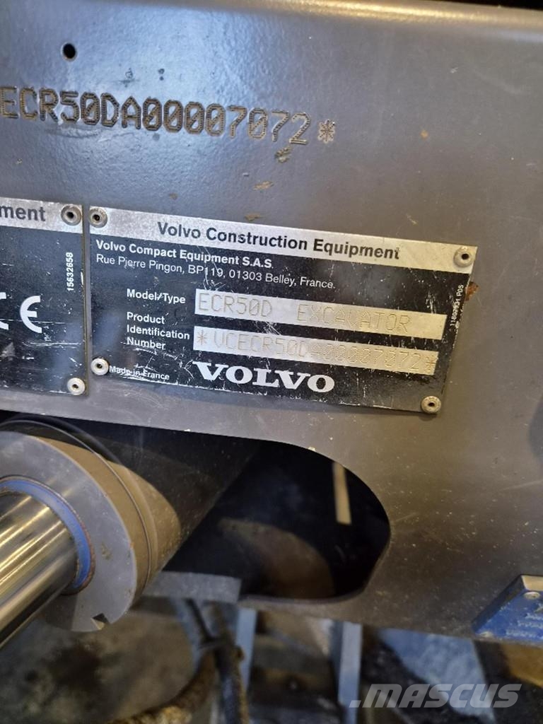 Volvo ECR50D Minigravere <7t