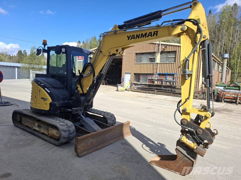 Yanmar vio 57-6A Mini ekskavatörler, 7 tona dek