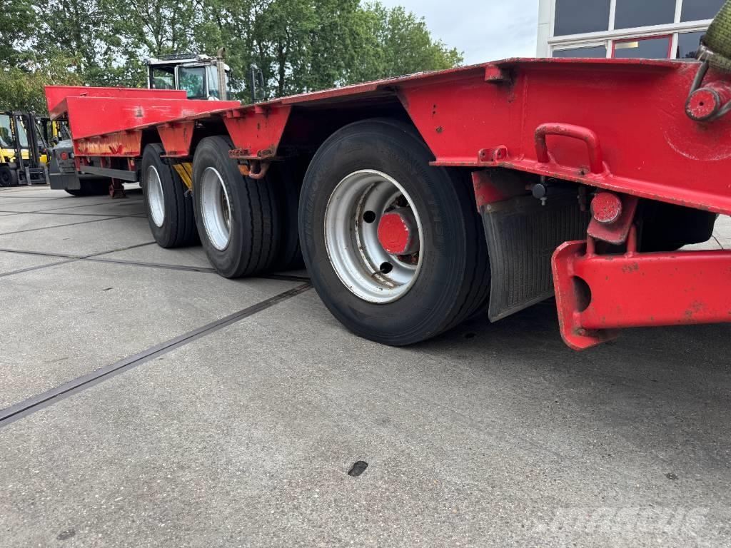 Müller-Mitteltal TS3 Kompakt نصف مقطورة مسطحة منخفضة