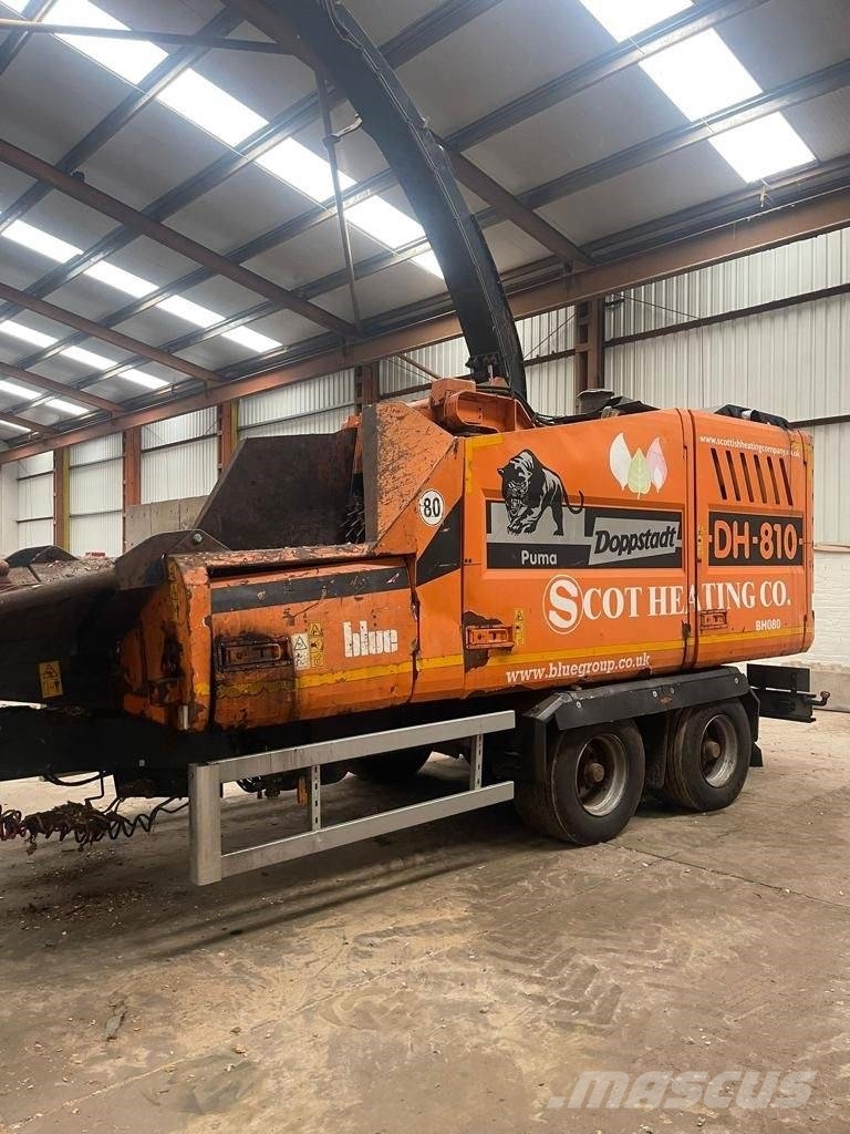 Doppstadt DH 810 ماكينات تقطيع أخشاب الحراجة