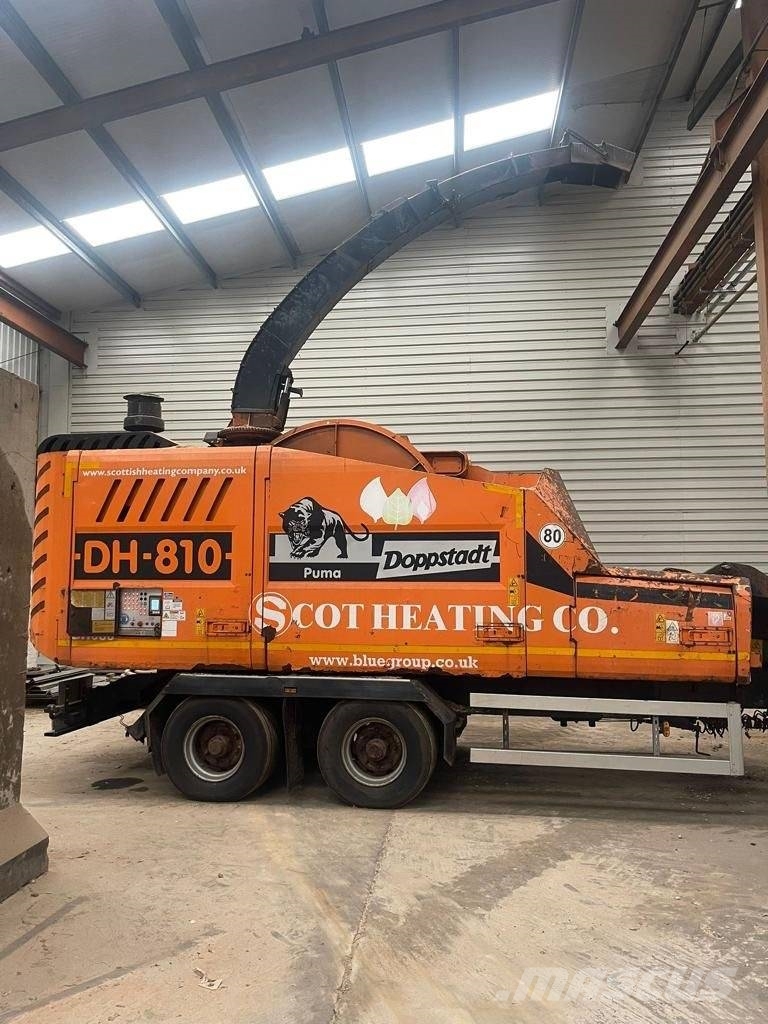 Doppstadt DH 810 ماكينات تقطيع أخشاب الحراجة