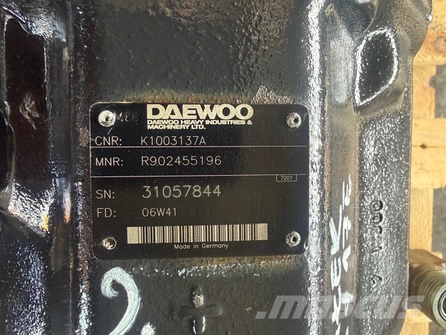 Doosan DL 400 HYDRAULIC PUMP K1003137A Hidraulikos įrenginiai