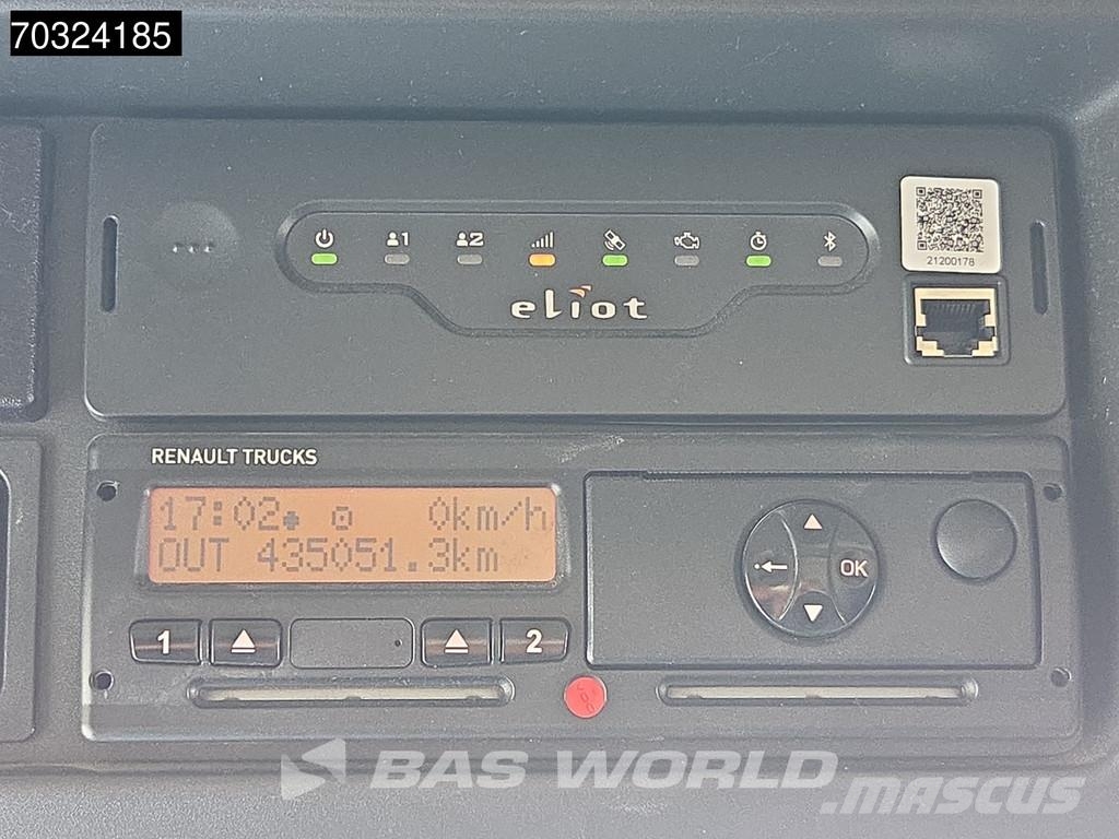 Renault D 280 D 4X2 18t Cambio Automático Plataforma Eleva شاحنات ذات هيكل صندوقي