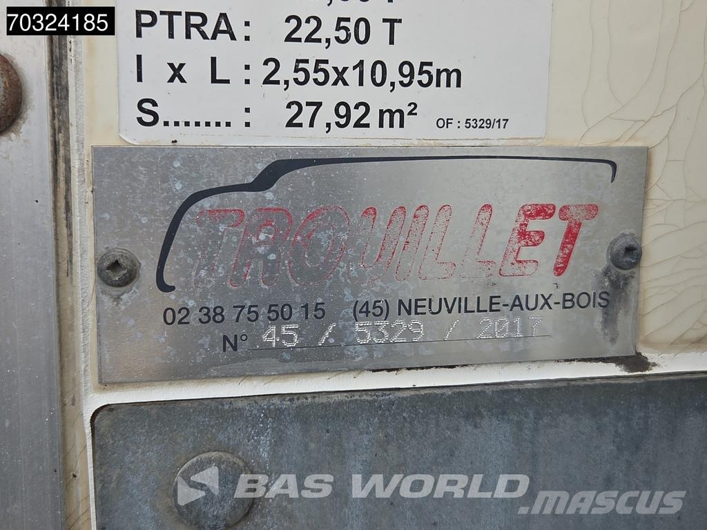 Renault D 280 D 4X2 18t Cambio Automático Plataforma Eleva شاحنات ذات هيكل صندوقي