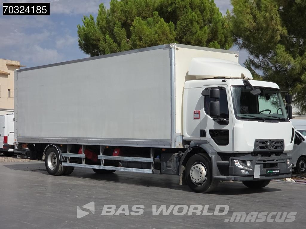 Renault D 280 D 4X2 18t Cambio Automático Plataforma Eleva شاحنات ذات هيكل صندوقي
