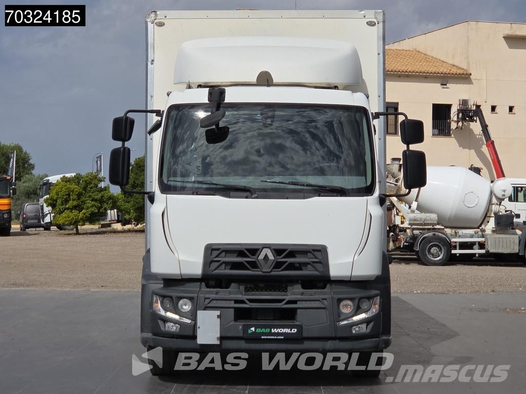Renault D 280 D 4X2 18t Cambio Automático Plataforma Eleva شاحنات ذات هيكل صندوقي