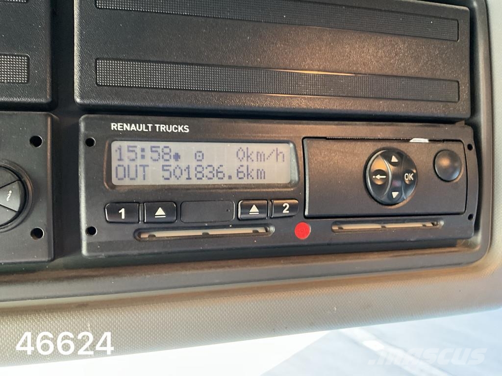 Renault C 460 8x4 Euro 6 Palfinger 19 Tonmeter laadkraan Abrollkipper