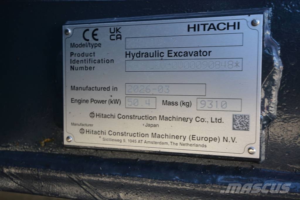 Hitachi ZX 95 US-7 VA MTC Midi ekskavatörler 7 - 12 t