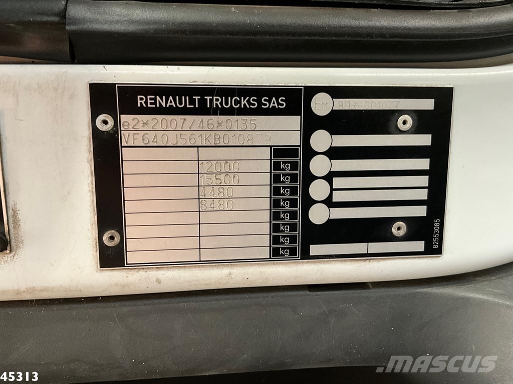 Renault D 220 Euro 6 Fassi 2,3 Tonmeter laadkraan Just 153 Anders