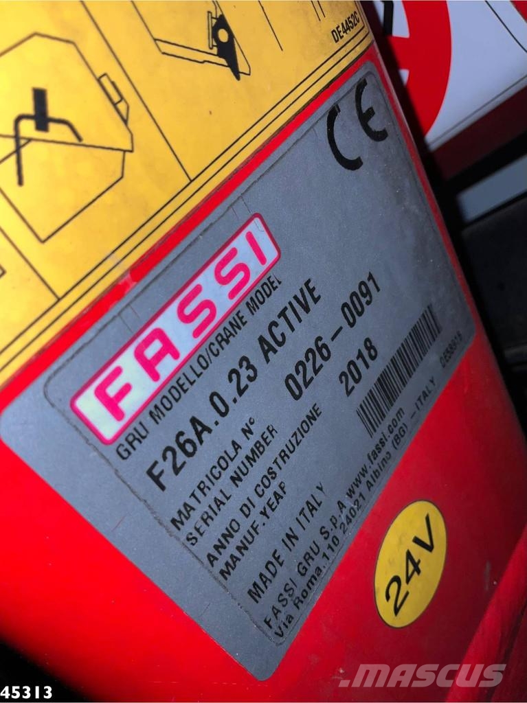 Renault D 220 Euro 6 Fassi 2,3 Tonmeter laadkraan Just 153 Anders