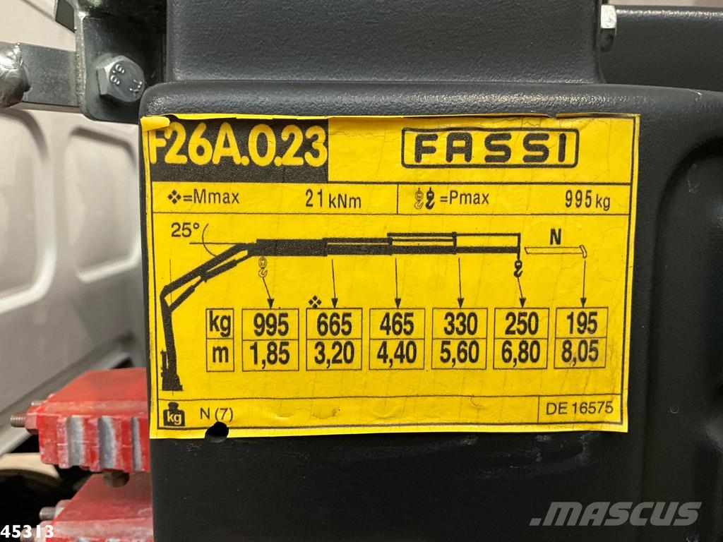 Renault D 220 Euro 6 Fassi 2,3 Tonmeter laadkraan Just 153 Anders