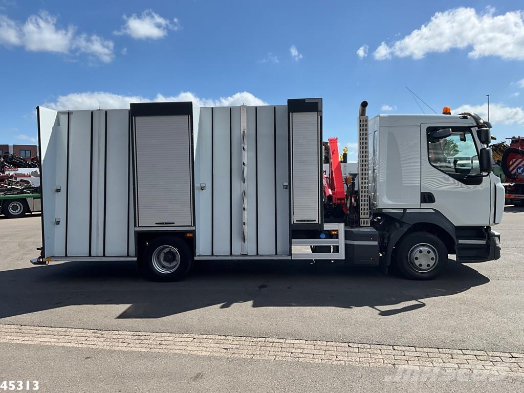 Renault D 220 Euro 6 Fassi 2,3 Tonmeter laadkraan Just 153 Anders