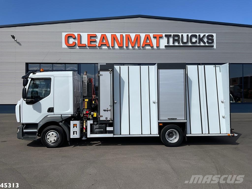 Renault D 220 Euro 6 Fassi 2,3 Tonmeter laadkraan Just 153 Anders