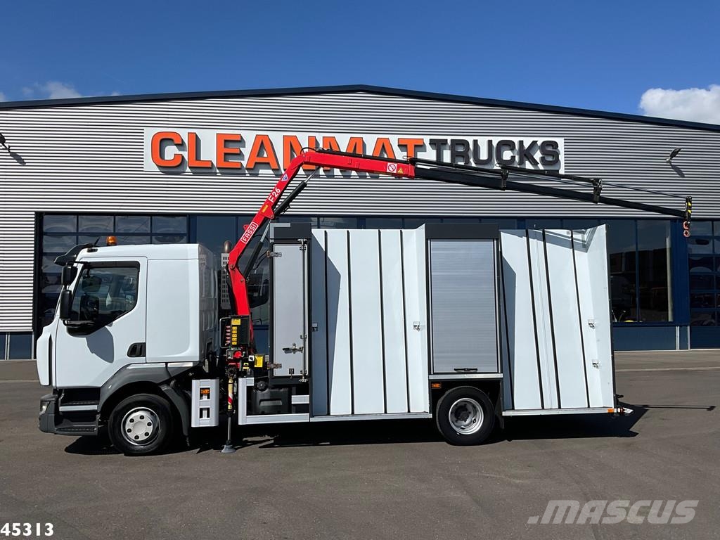Renault D 220 Euro 6 Fassi 2,3 Tonmeter laadkraan Just 153 Anders