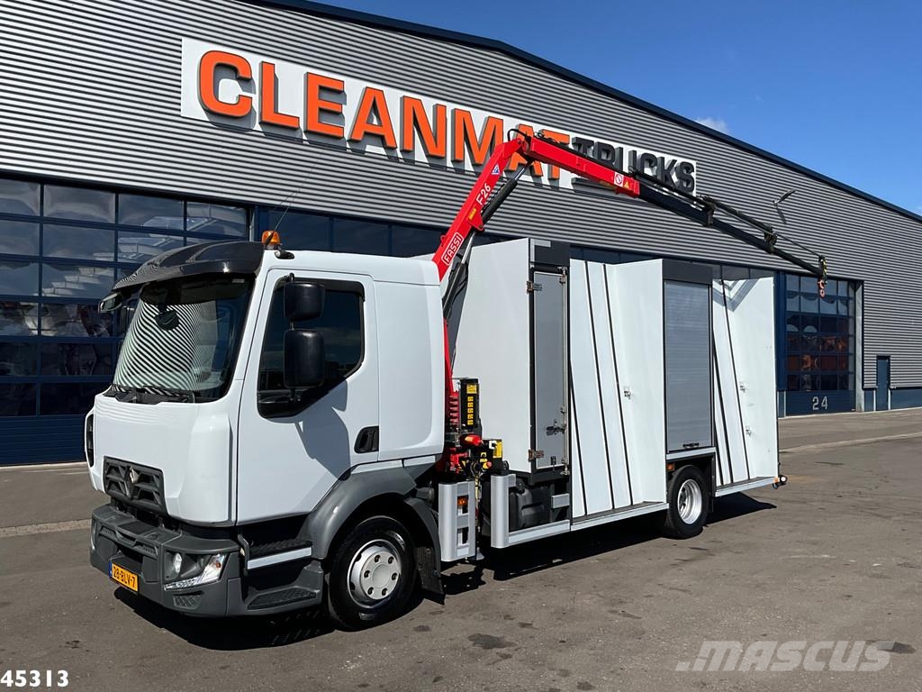 Renault D 220 Euro 6 Fassi 2,3 Tonmeter laadkraan Just 153 Anders