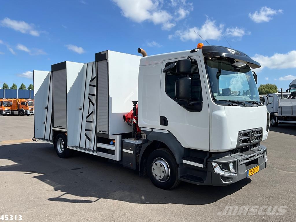 Renault D 220 Euro 6 Fassi 2,3 Tonmeter laadkraan Just 153 Anders