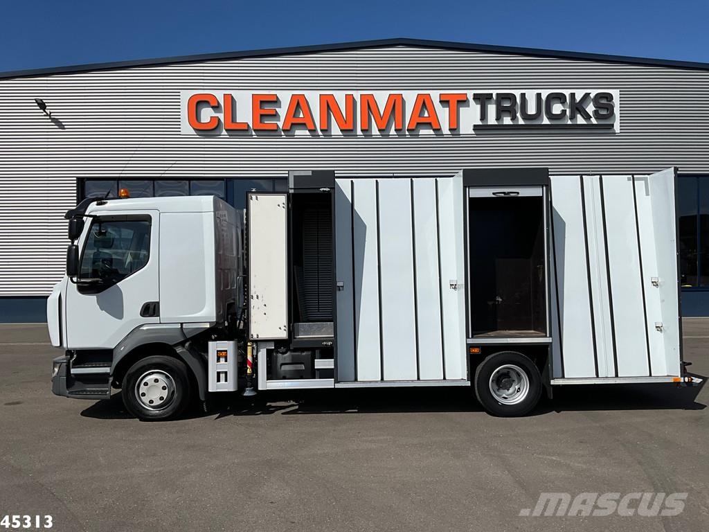 Renault D 220 Euro 6 Fassi 2,3 Tonmeter laadkraan Just 153 Anders