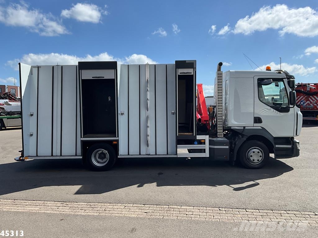Renault D 220 Euro 6 Fassi 2,3 Tonmeter laadkraan Just 153 Anders