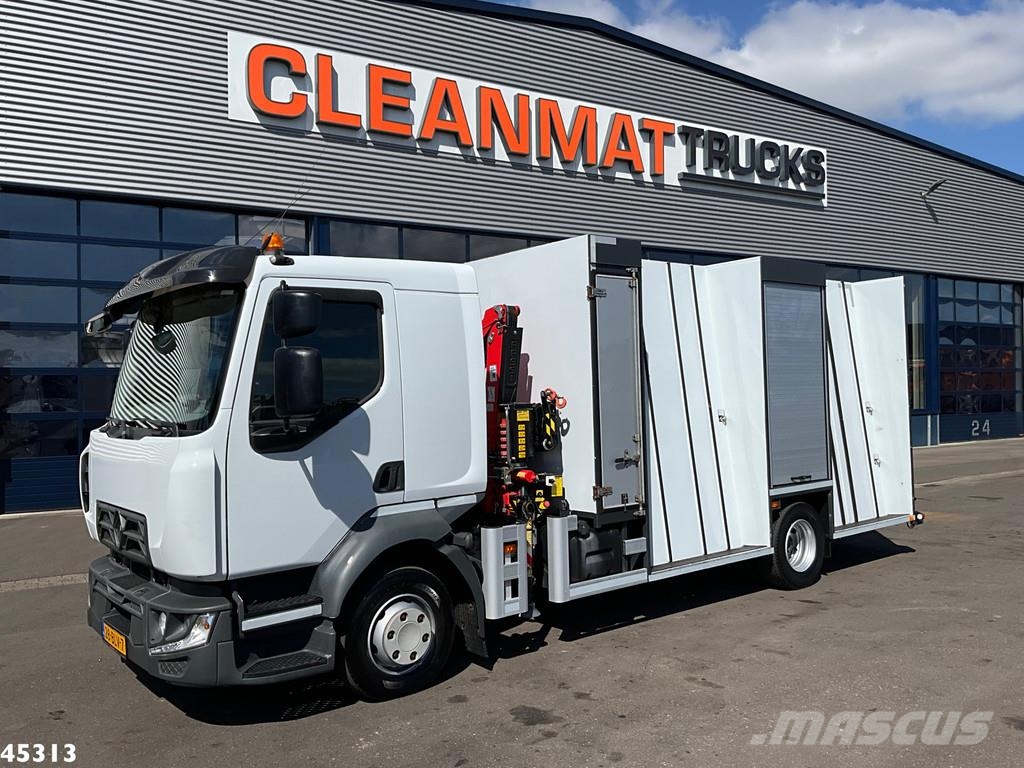 Renault D 220 Euro 6 Fassi 2,3 Tonmeter laadkraan Just 153 Anders