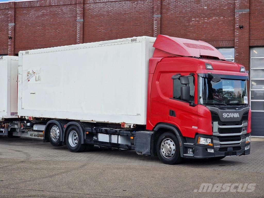 Scania G450 NGS 6x2*4 BDF - Retarder - Loadlift - Full ai 탑차 트럭