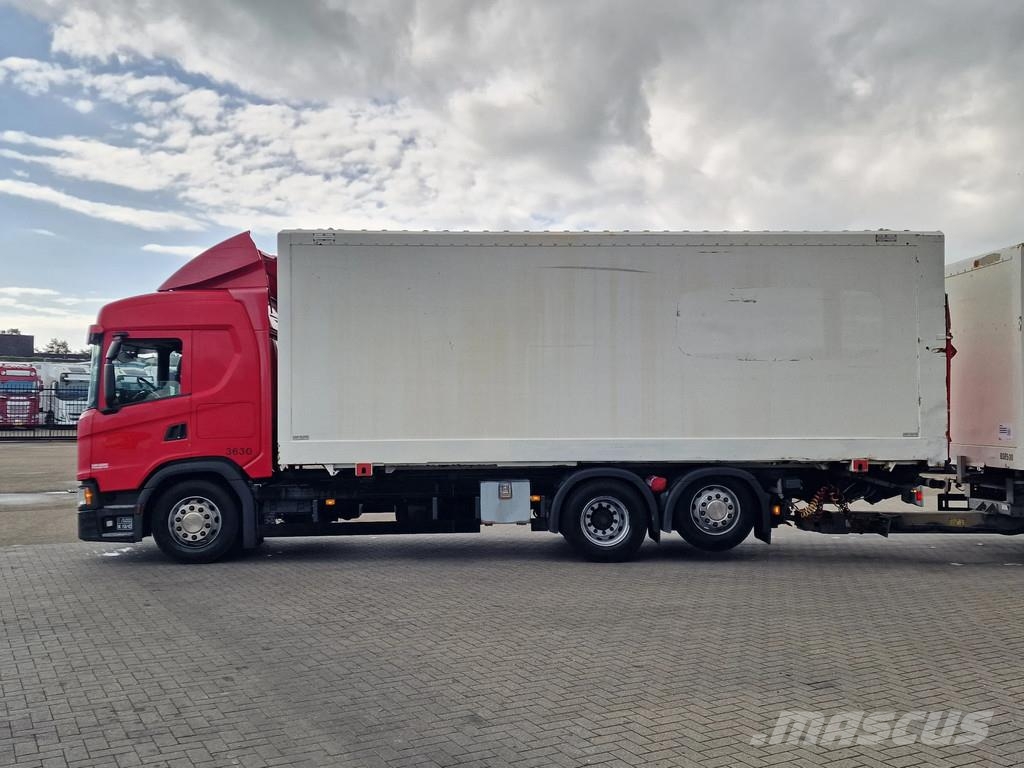 Scania G450 NGS 6x2*4 BDF - Retarder - Loadlift - Full ai 탑차 트럭