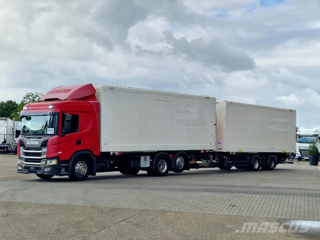 Scania G450 NGS 6x2*4 BDF - Retarder - Loadlift - Full ai 탑차 트럭