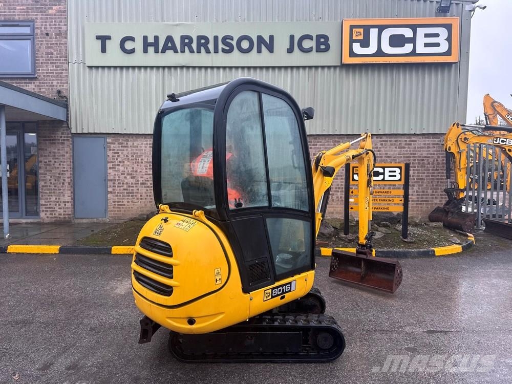 JCB 8016 - CONSIGNED TO TCH JCB AUCTION Minigrävare < 7t