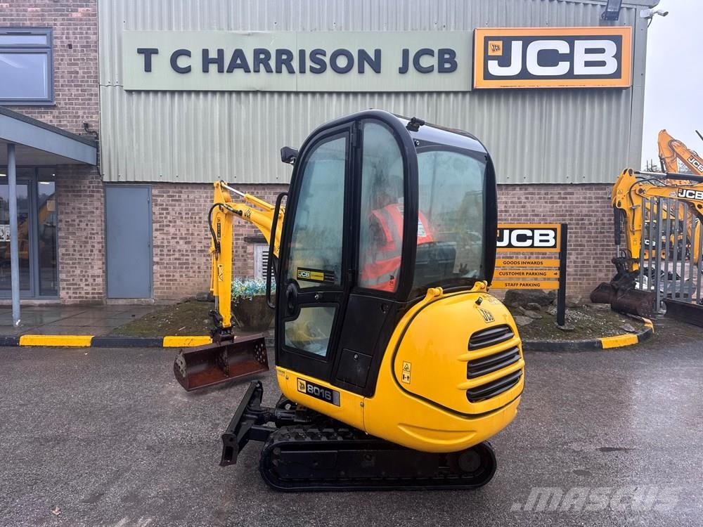 JCB 8016 - CONSIGNED TO TCH JCB AUCTION Minigrävare < 7t