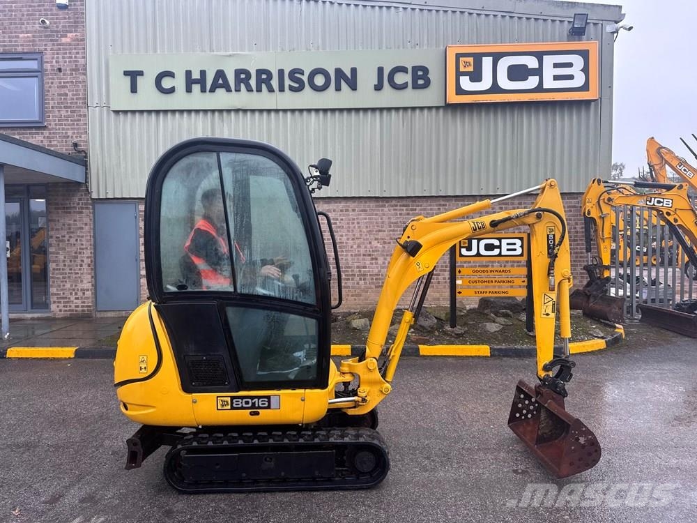 JCB 8016 - CONSIGNED TO TCH JCB AUCTION Minigrävare < 7t