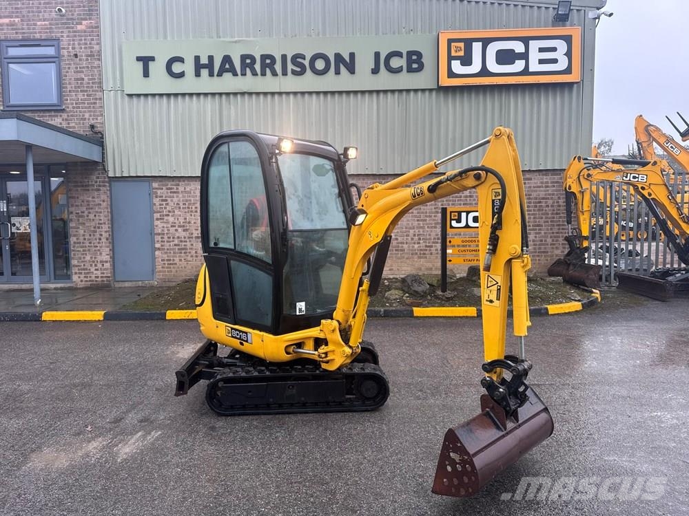 JCB 8016 - CONSIGNED TO TCH JCB AUCTION Minigrävare < 7t