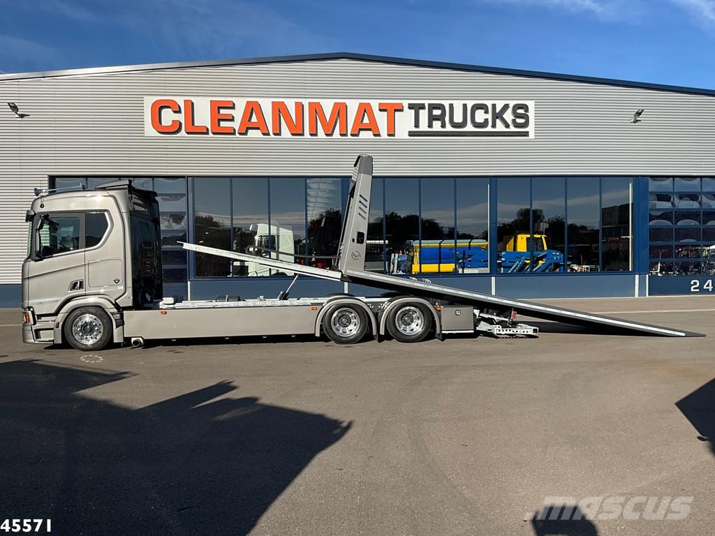 Scania R 590 V8 6x2 Retarder Bergingsvoertuig Just 15.468 Grúas de vehículo